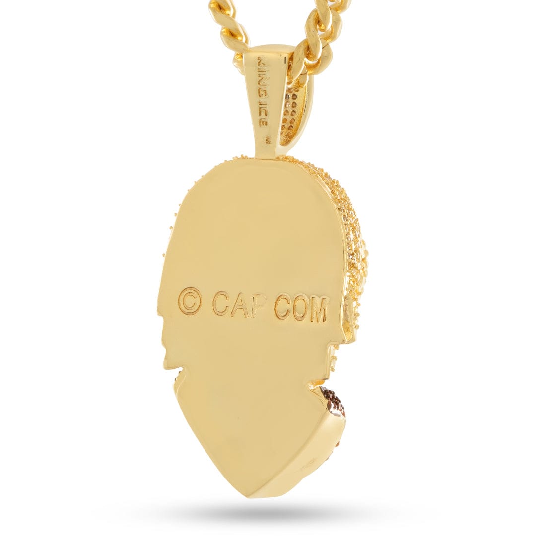 Street Fighter x Kingices - Ken Masters Necklace  in  2.1" by Kingices