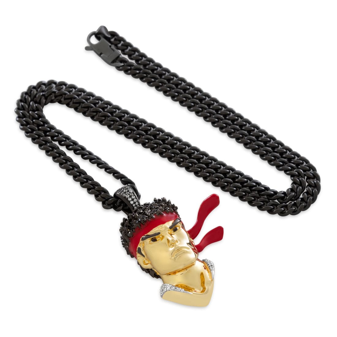 Street Fighter x Kingices - Ryu Necklace  in  2.1" by Kingices