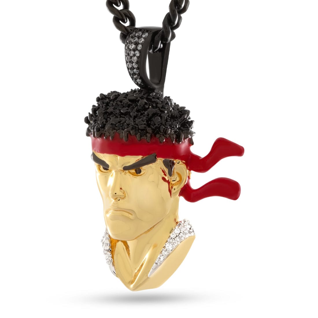 Street Fighter x Kingices - Ryu Necklace  in  2.1" by Kingices