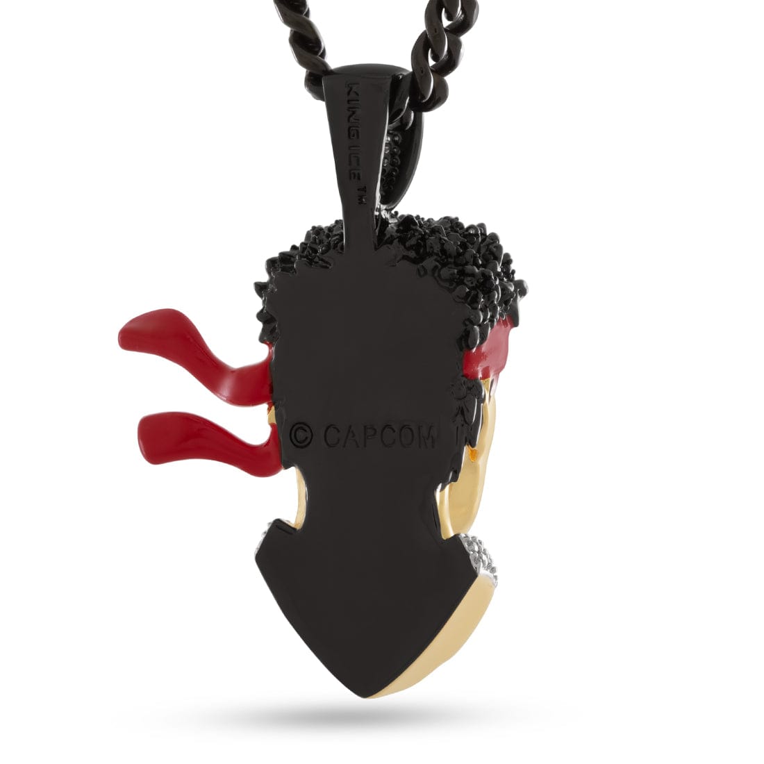 Street Fighter x Kingices - Ryu Necklace  in  2.1" by Kingices
