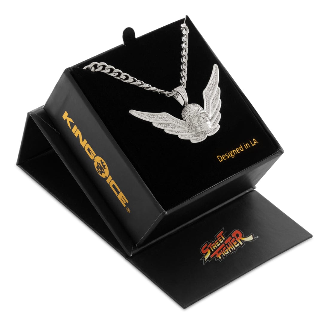Street Fighter x Kingices - Shadaloo Necklace  in  1.3" by Kingices