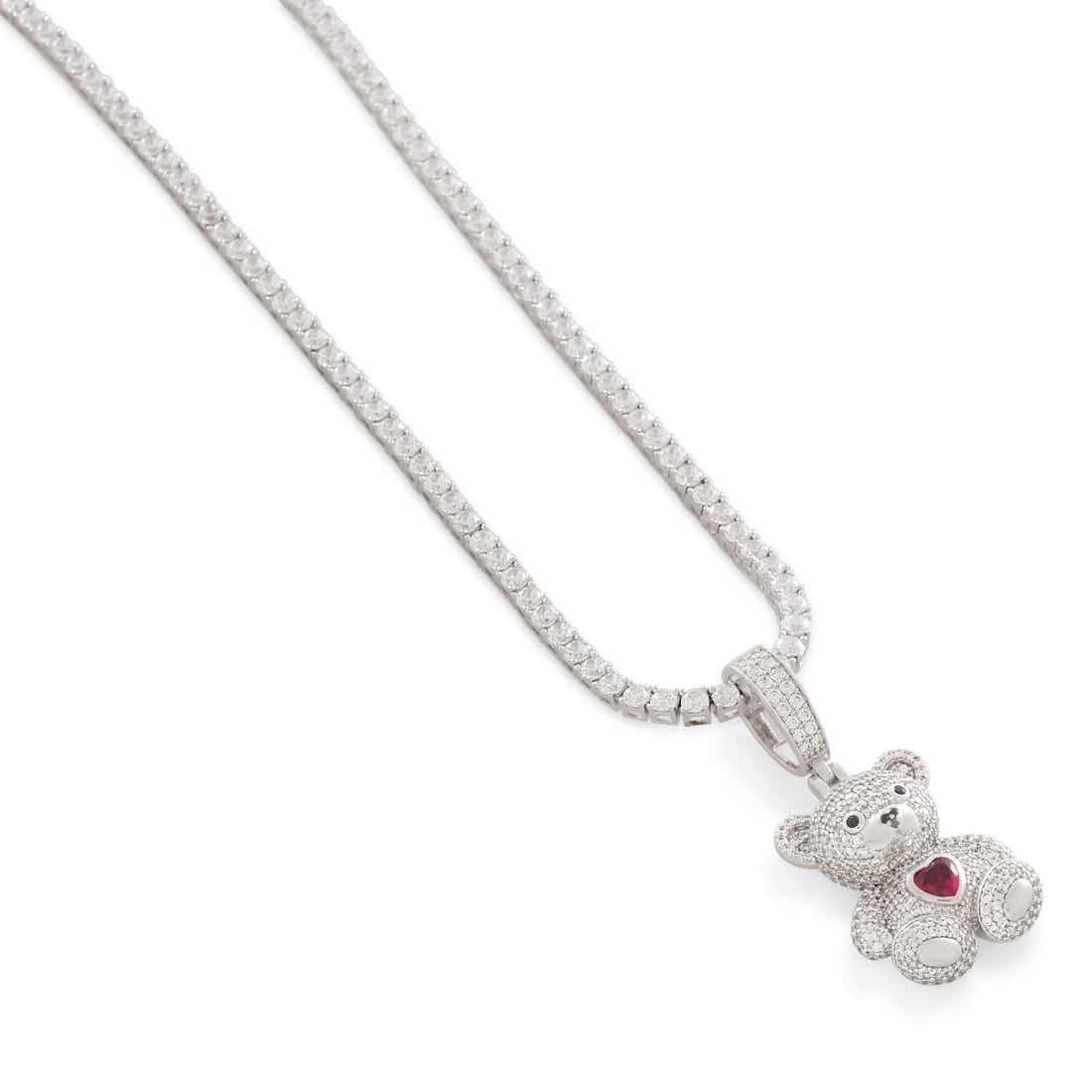 Teddy Bear Necklace  in  by Kingices
