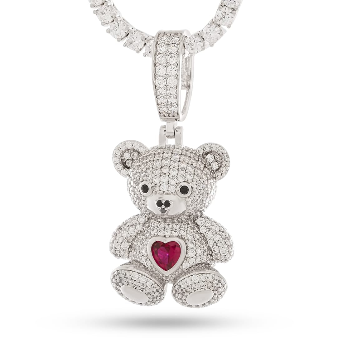 Teddy Bear Necklace  in  by Kingices