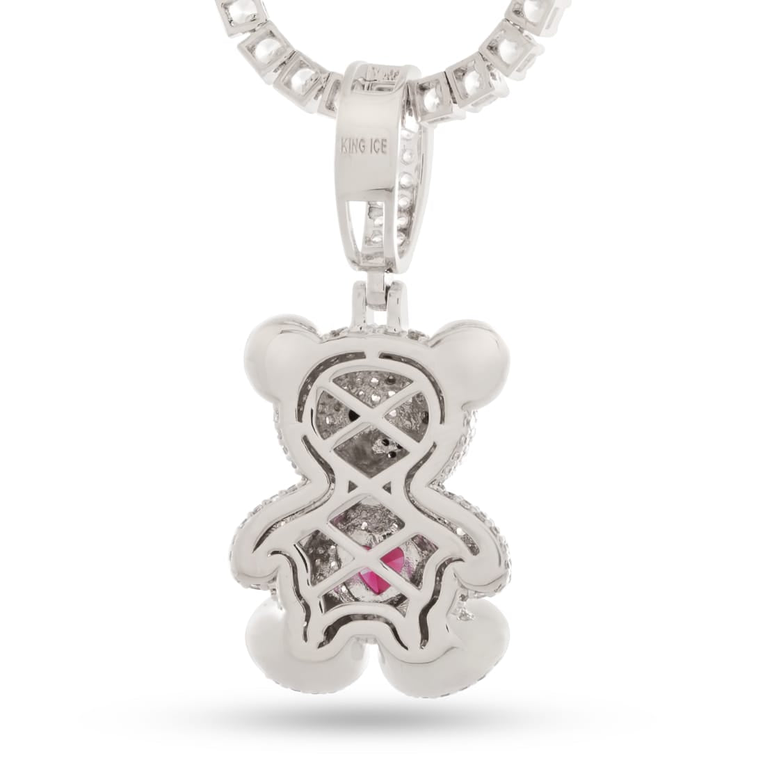 Teddy Bear Necklace  in  by Kingices