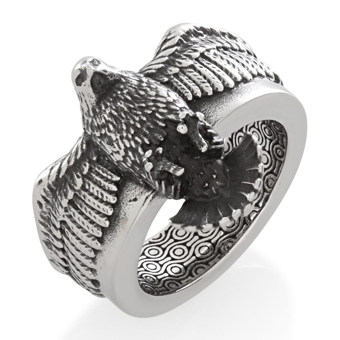 V-Twin Eagle Ring  in  7 by Kingices