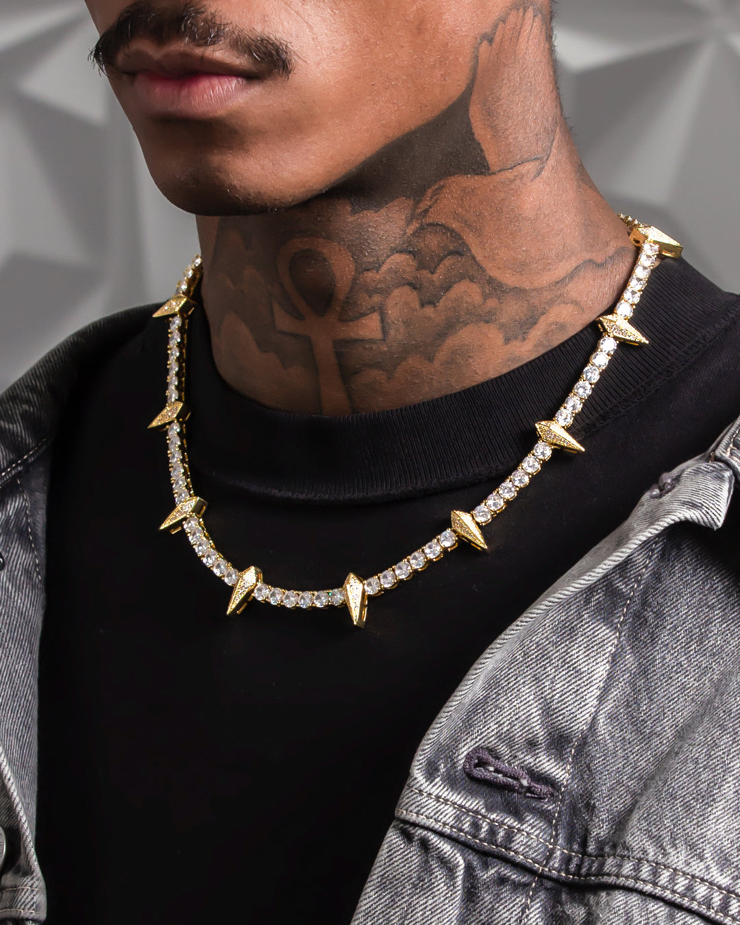 Wakanda Tennis Chain  in  by Kingices