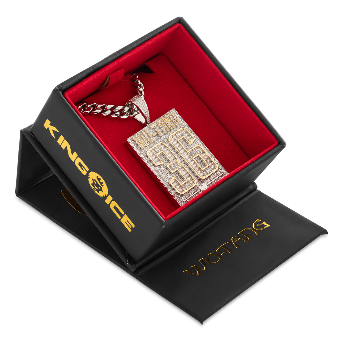 Wu-Tang x Kingices - 36 Chambers Dog Tag Necklace  in  by Kingices