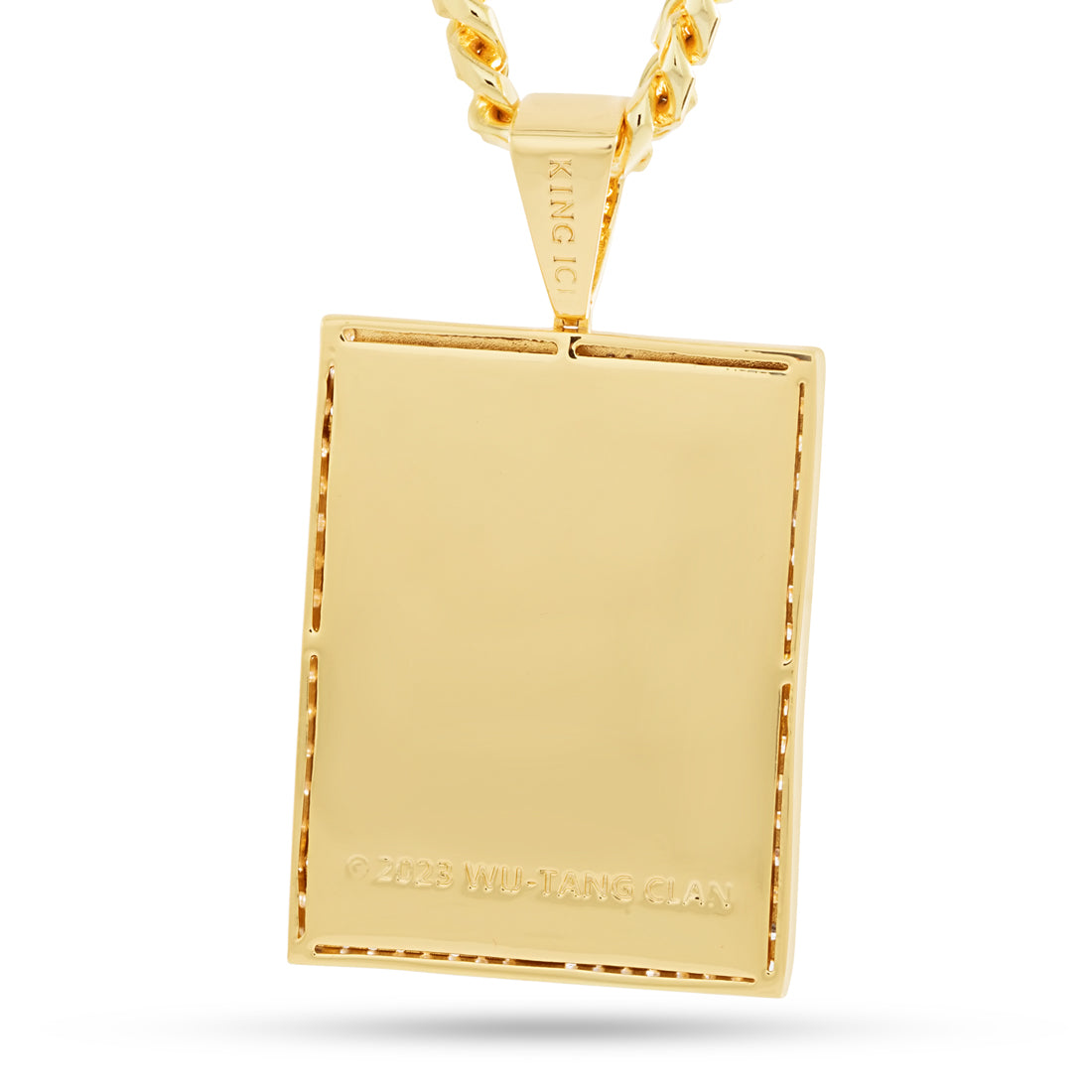 Wu-Tang x Kingices - 36 Chambers Dog Tag Necklace  in  by Kingices
