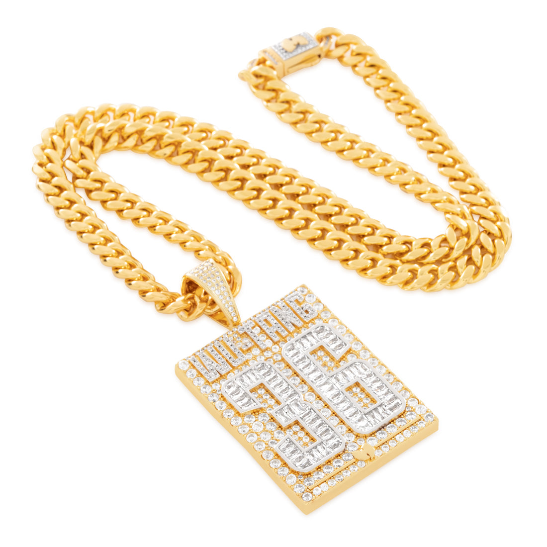 Wu-Tang x Kingices - 36 Chambers Dog Tag Necklace  in  by Kingices