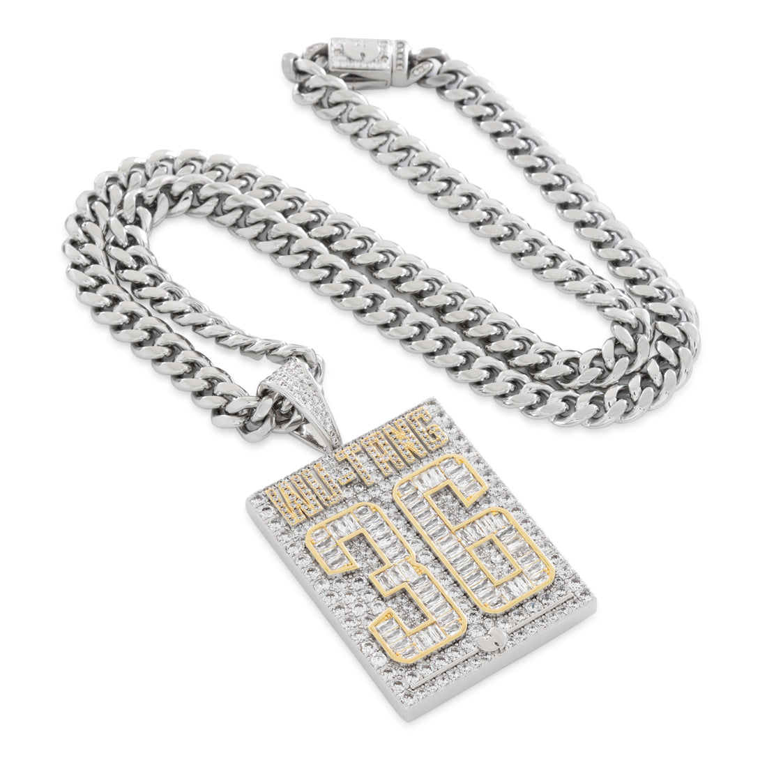 Wu-Tang x Kingices - 36 Chambers Dog Tag Necklace  in  by Kingices