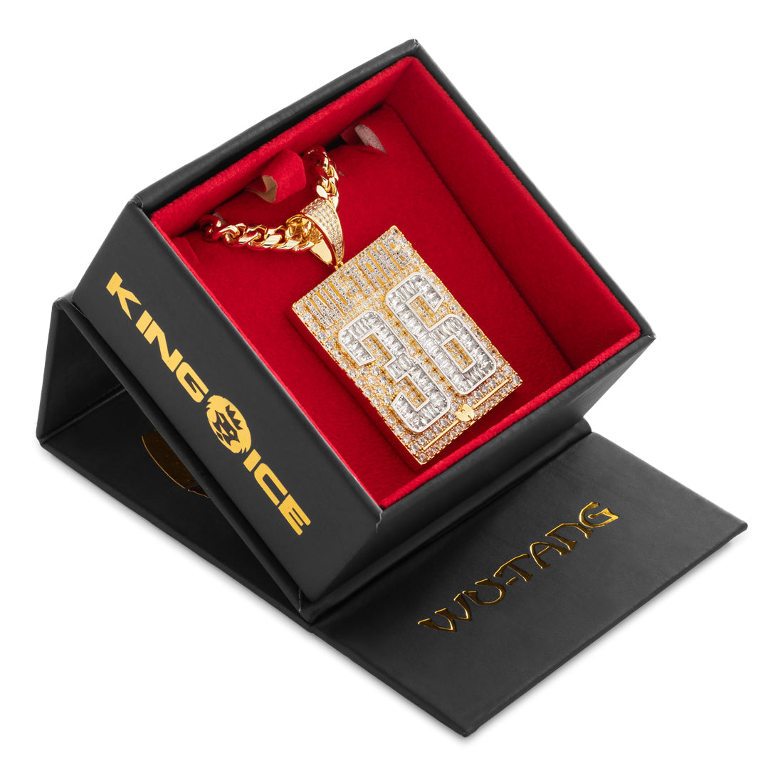 Wu-Tang x Kingices - 36 Chambers Dog Tag Necklace  in  by Kingices