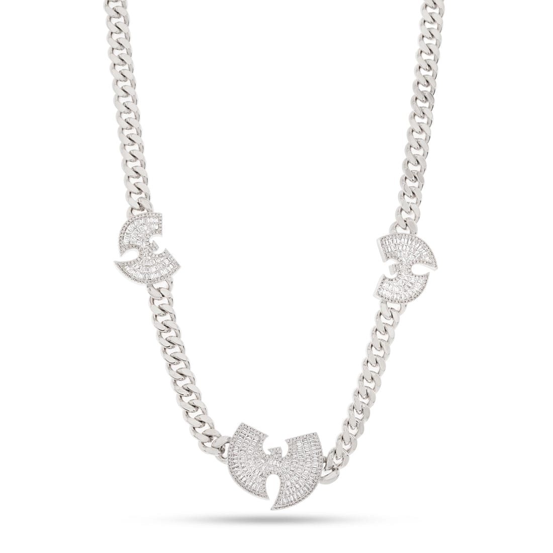 Wu-Tang x Kingices - Eternal Wu Chain  in  White Gold / 22" by Kingices