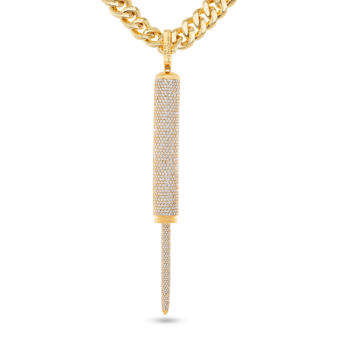 Wu-Tang x Kingices - Ice Pick Stash Necklace  in  by Kingices