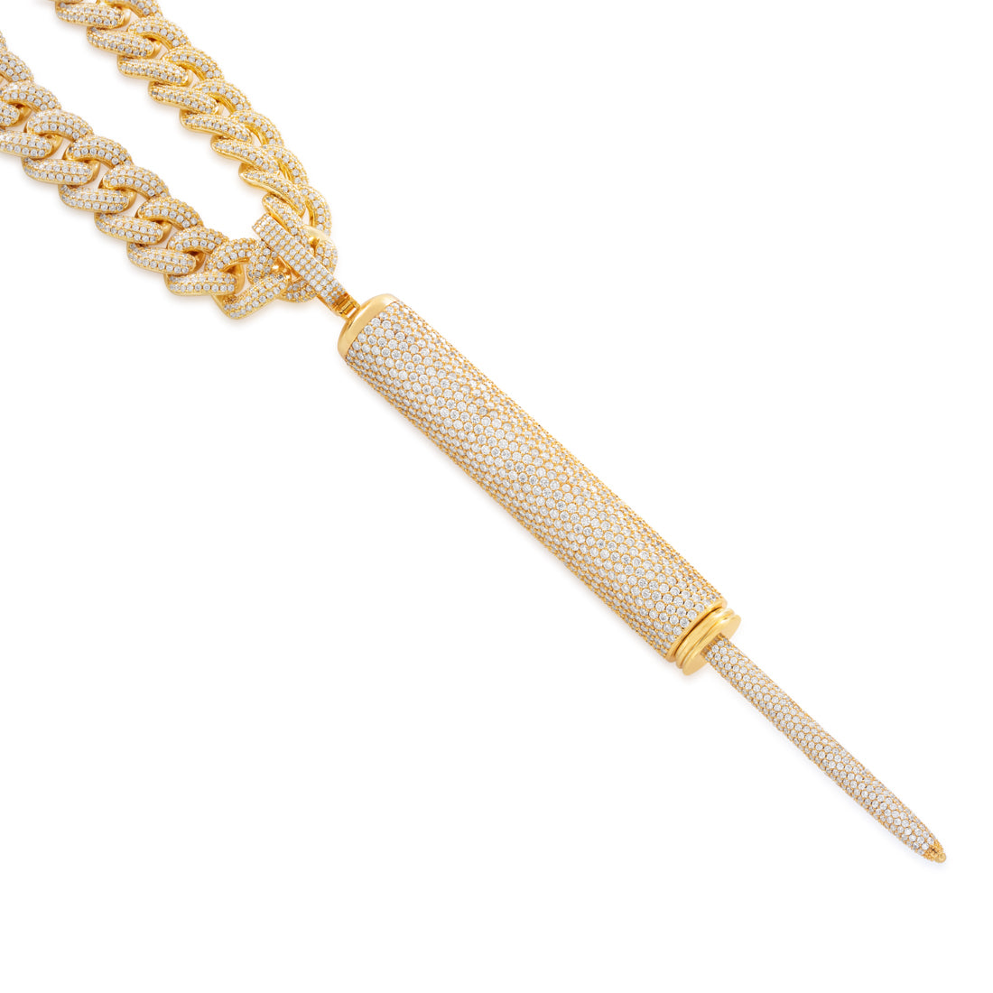 Wu-Tang x Kingices - Ice Pick Stash Necklace  in  by Kingices