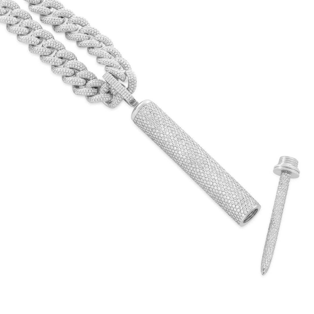 Wu-Tang x Kingices - Ice Pick Stash Necklace  in  by Kingices