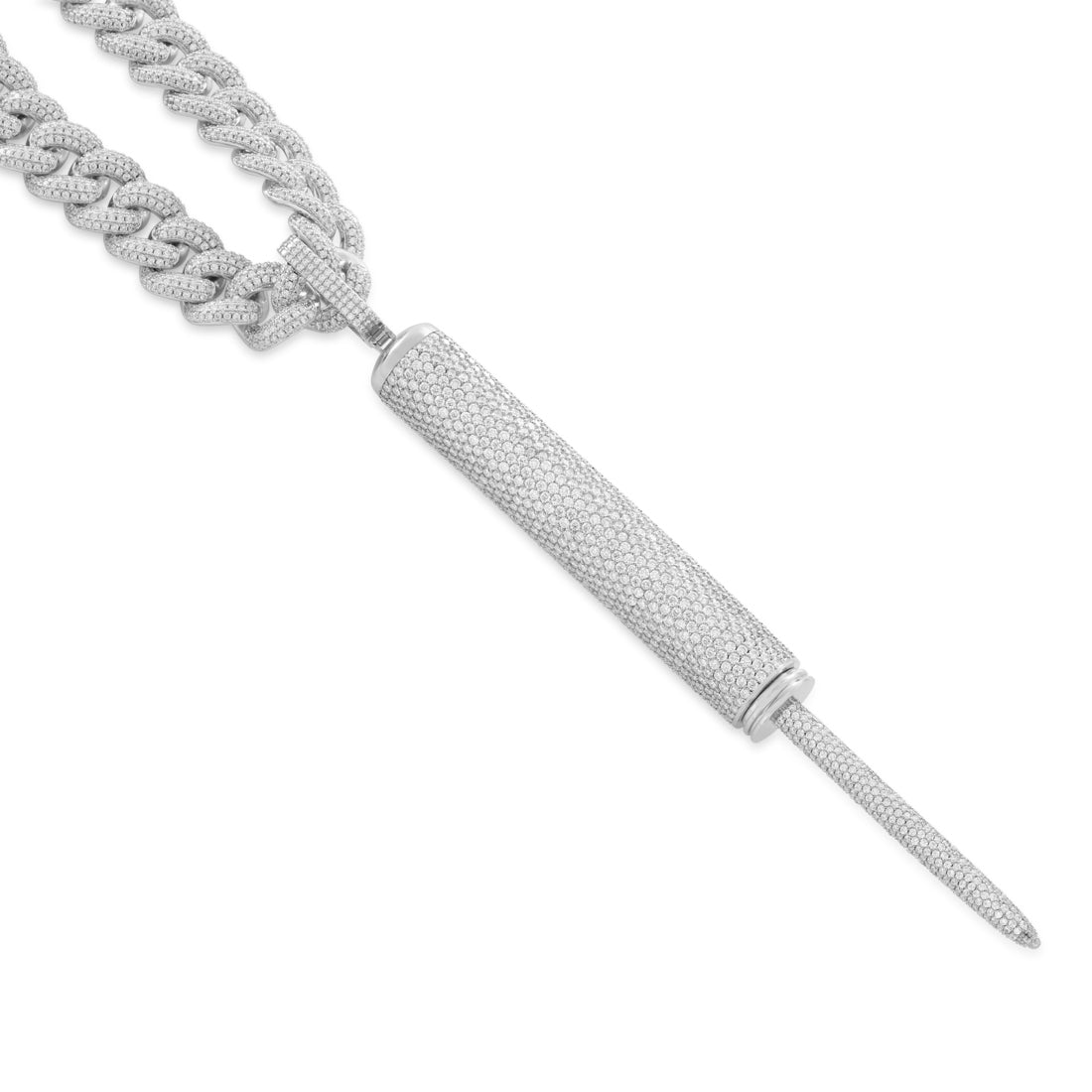 Wu-Tang x Kingices - Ice Pick Stash Necklace  in  by Kingices
