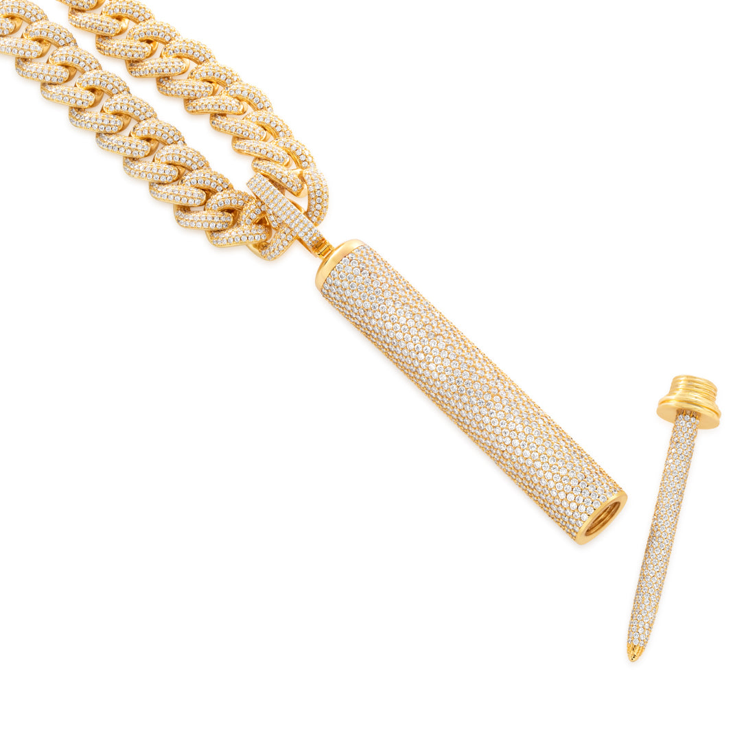 Wu-Tang x Kingices - Ice Pick Stash Necklace  in  by Kingices