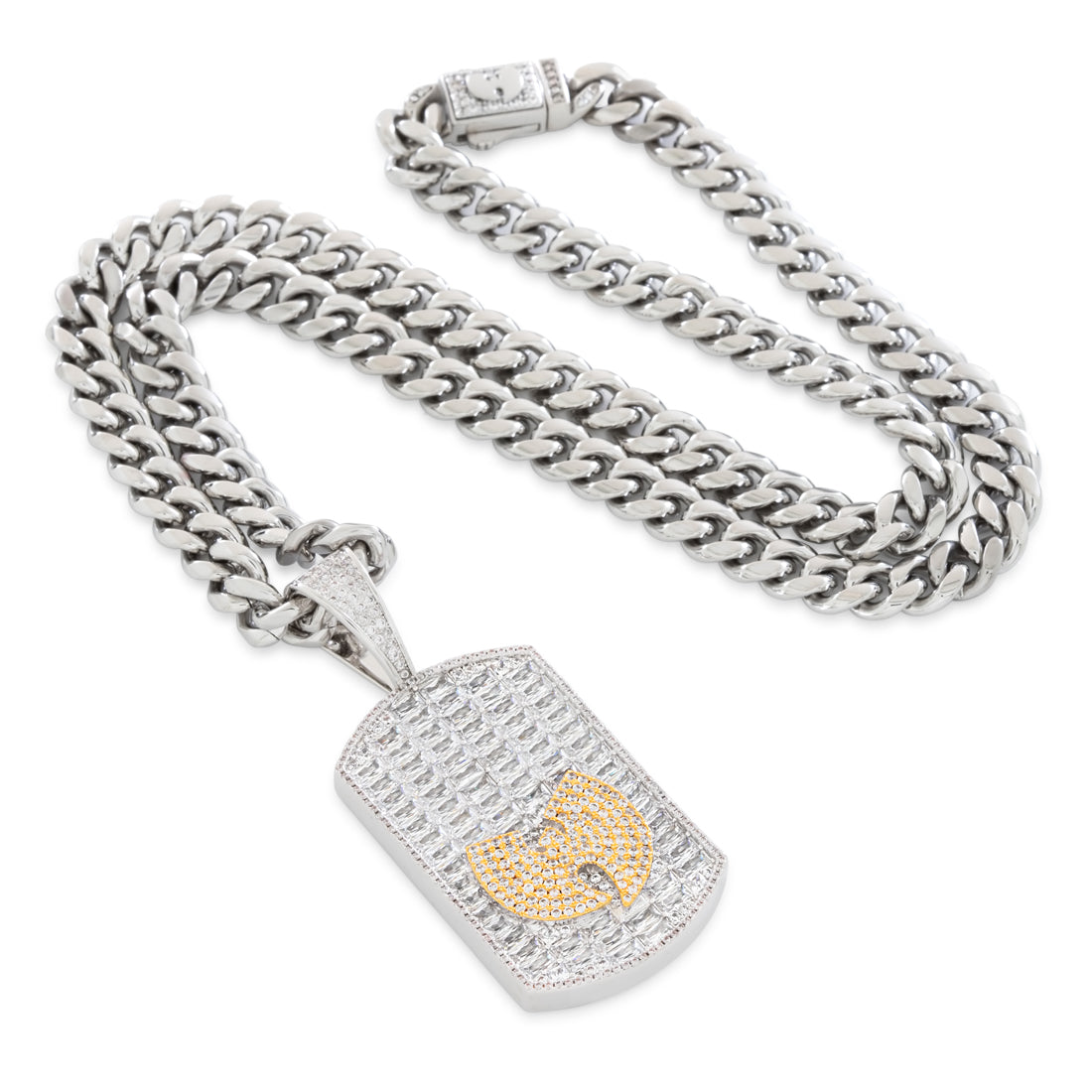 Wu-Tang x Kingices - Wu Dog Tag Necklace  in  by Kingices
