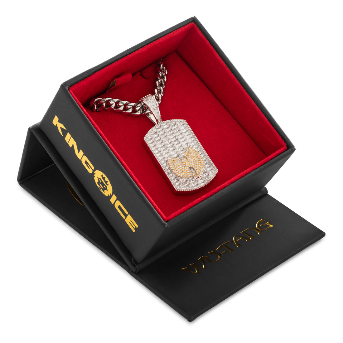 Wu-Tang x Kingices - Wu Dog Tag Necklace  in  by Kingices