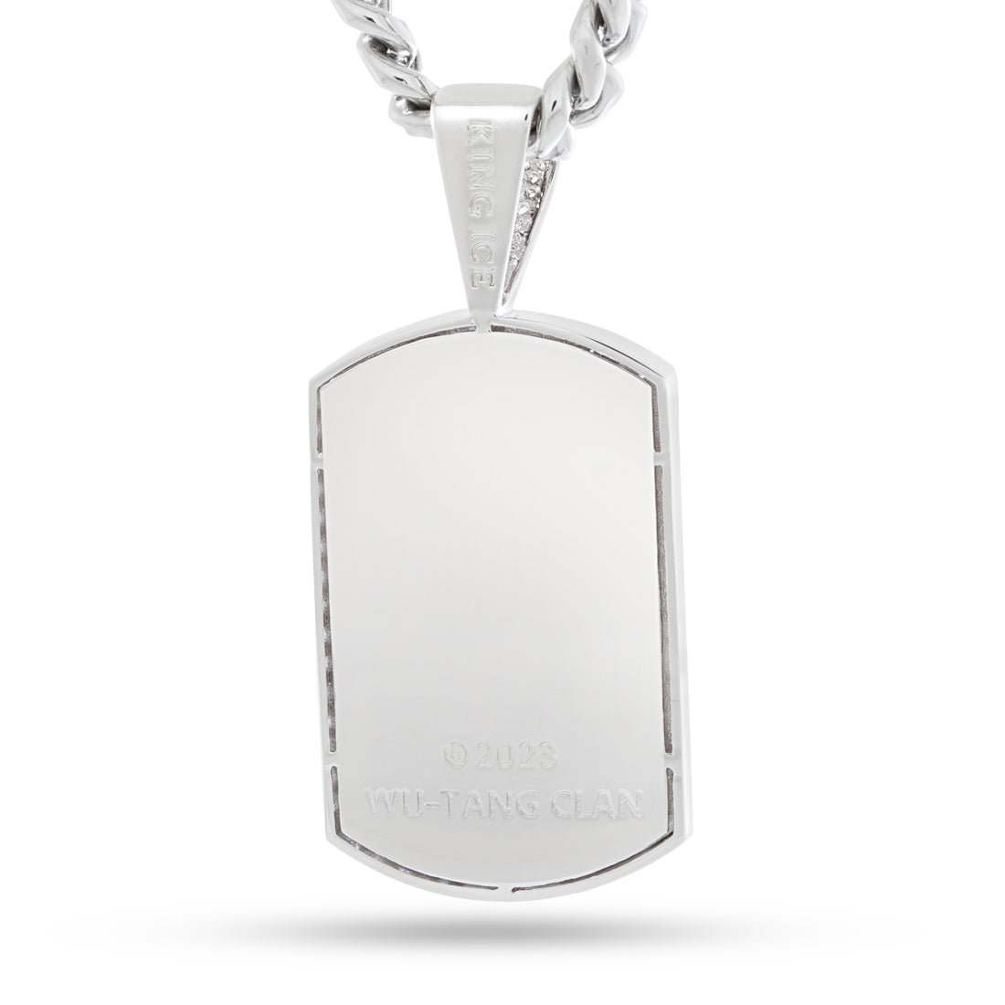 Wu-Tang x Kingices - Wu Dog Tag Necklace  in  by Kingices