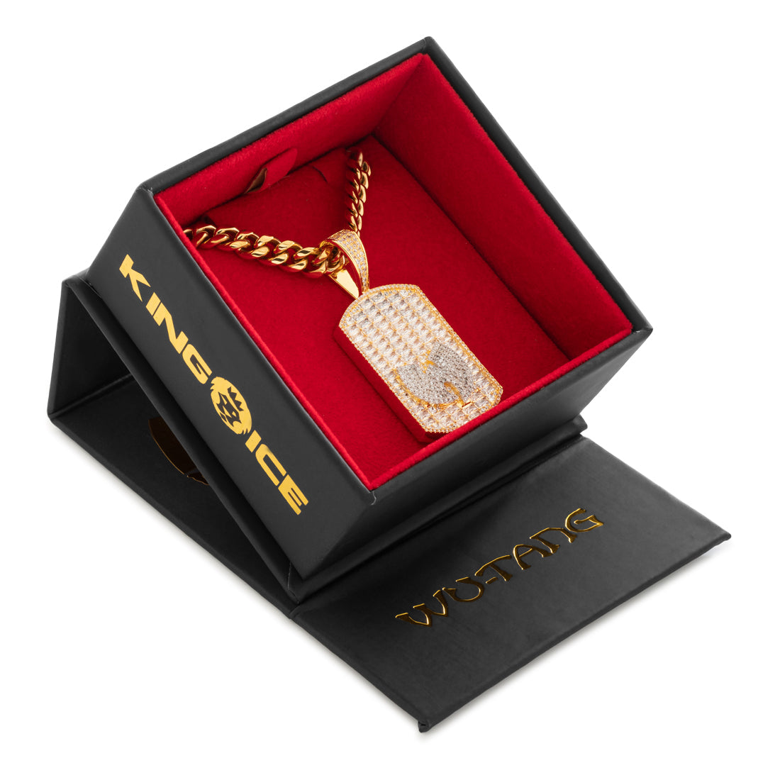 Wu-Tang x Kingices - Wu Dog Tag Necklace  in  by Kingices