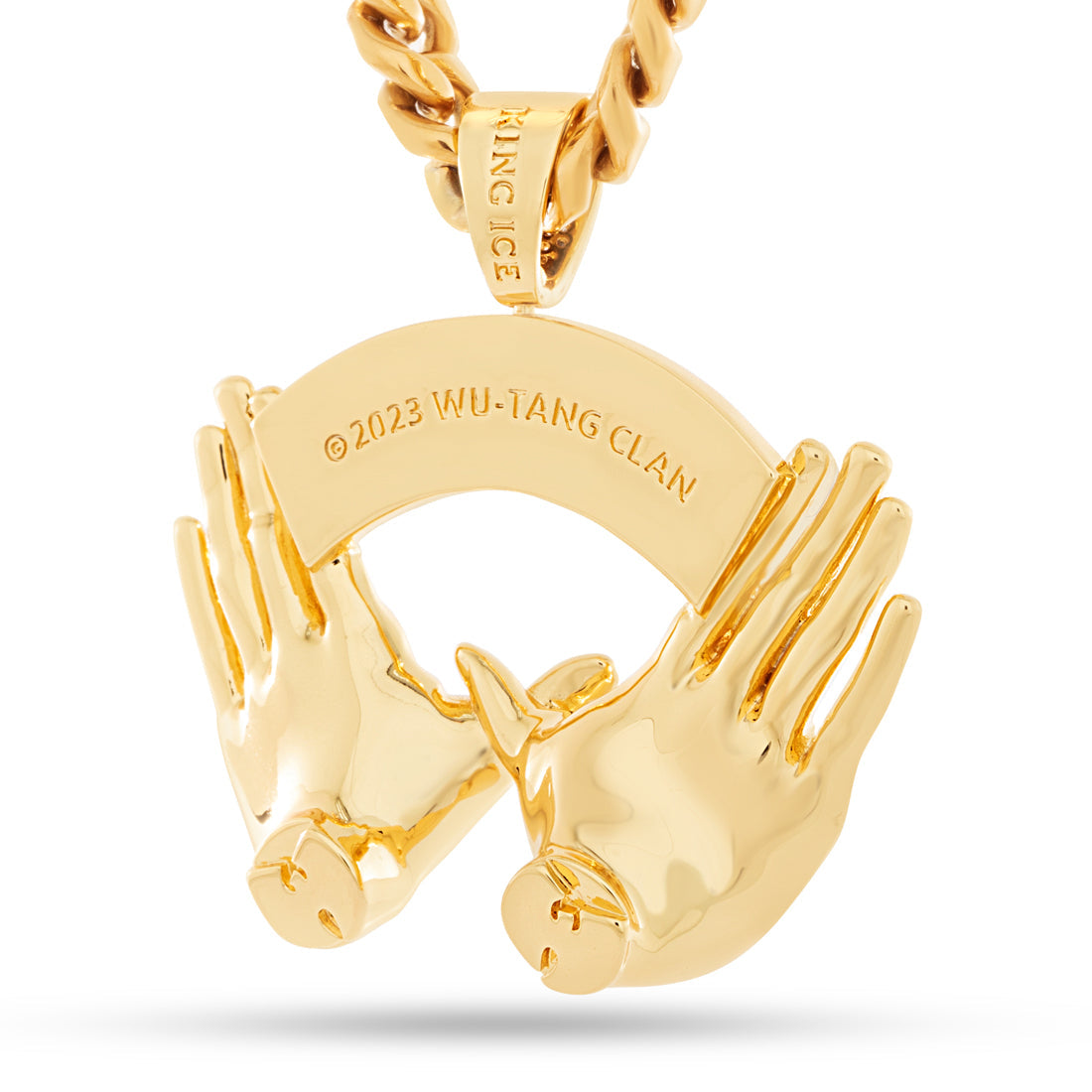 Wu-Tang x Kingices - Wu-Tang Forever Necklace  in  18K Gold / 2" by Kingices