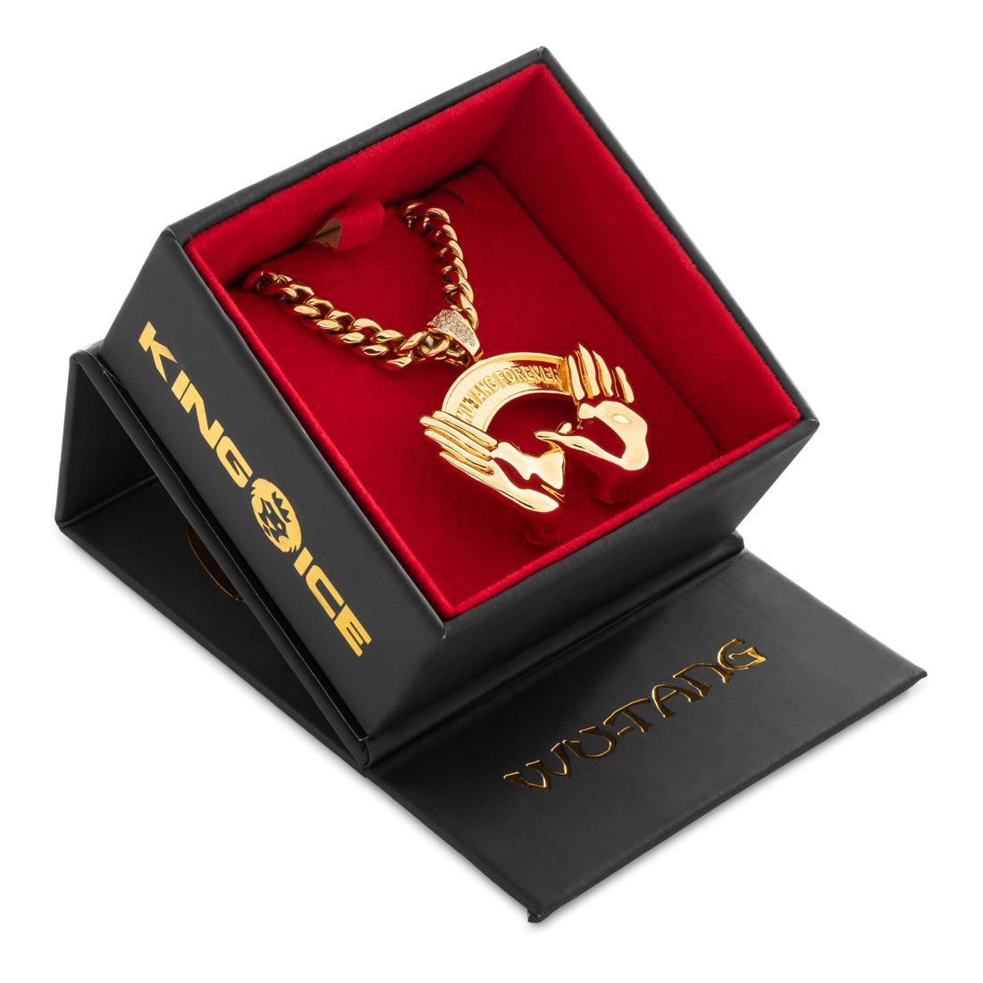 Wu-Tang x Kingices - Wu-Tang Forever Necklace  in  18K Gold / 2" by Kingices