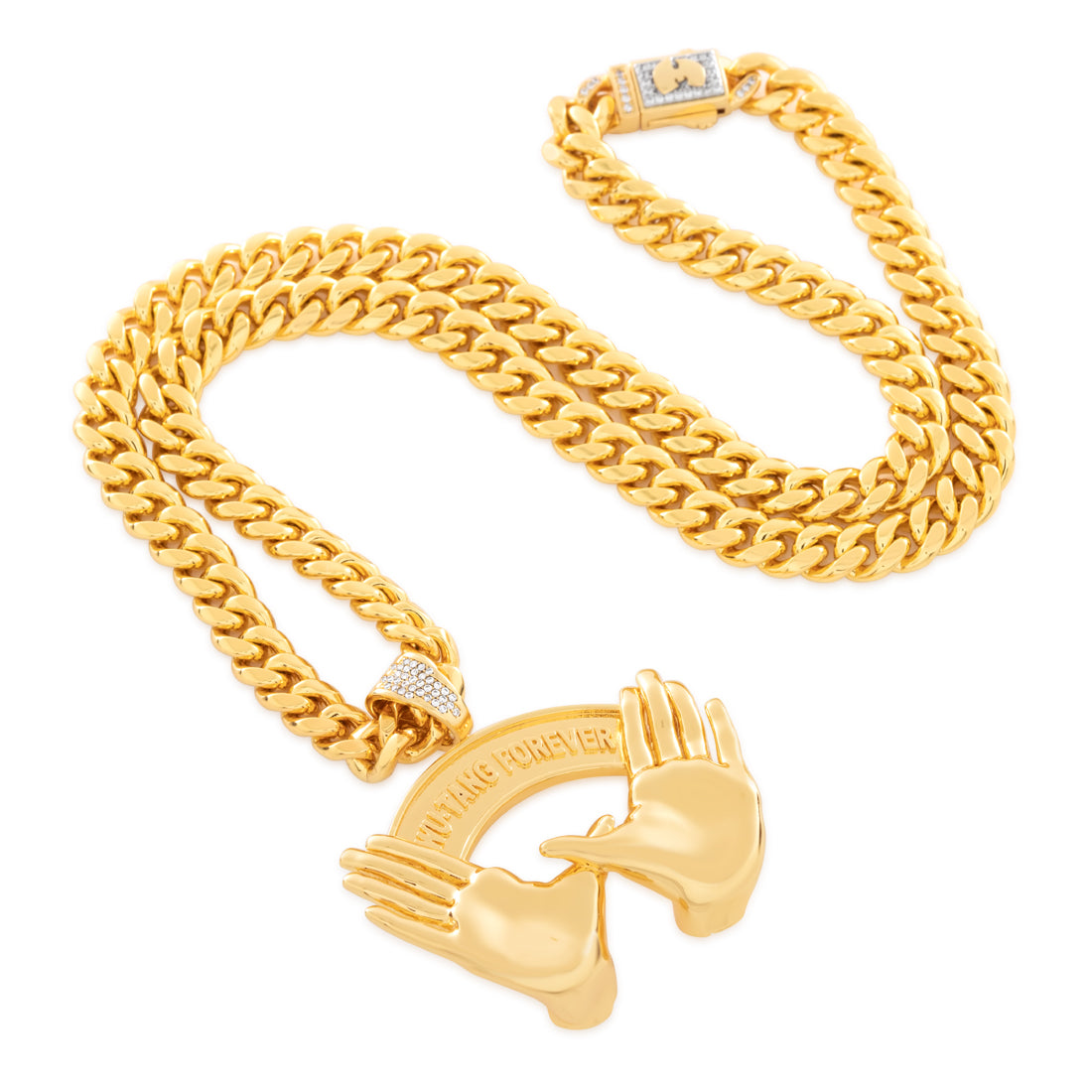 Wu-Tang x Kingices - Wu-Tang Forever Necklace  in  18K Gold / 2" by Kingices