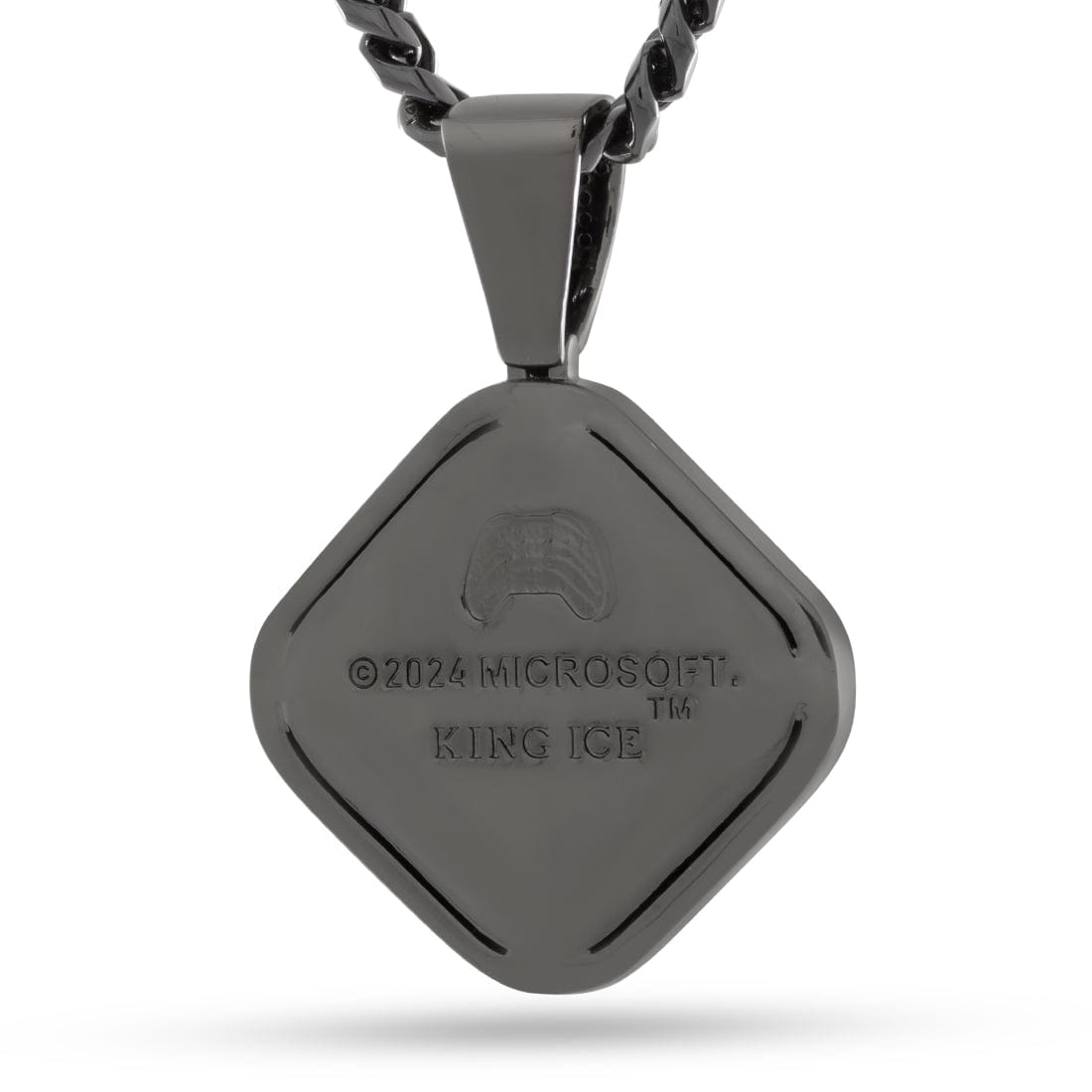 Xbox x Kingices - ABXY Necklace  in  Black Gold / 1.5" by Kingices