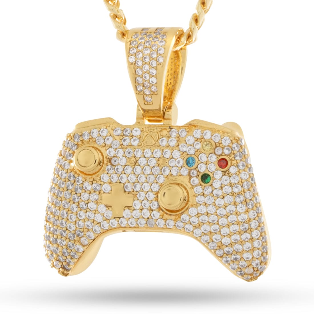 Xbox x Kingices - Controller Necklace  in  14K Gold / 1.4" by Kingices