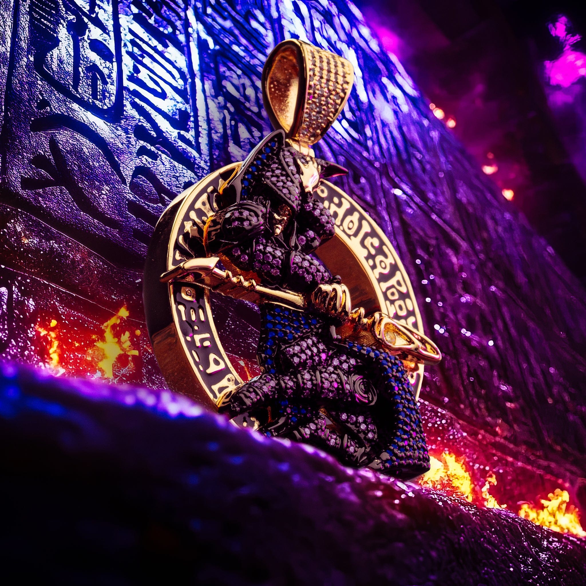 Yu-Gi-Oh! x Kingices - Dark Magician Necklace  in  by Kingices