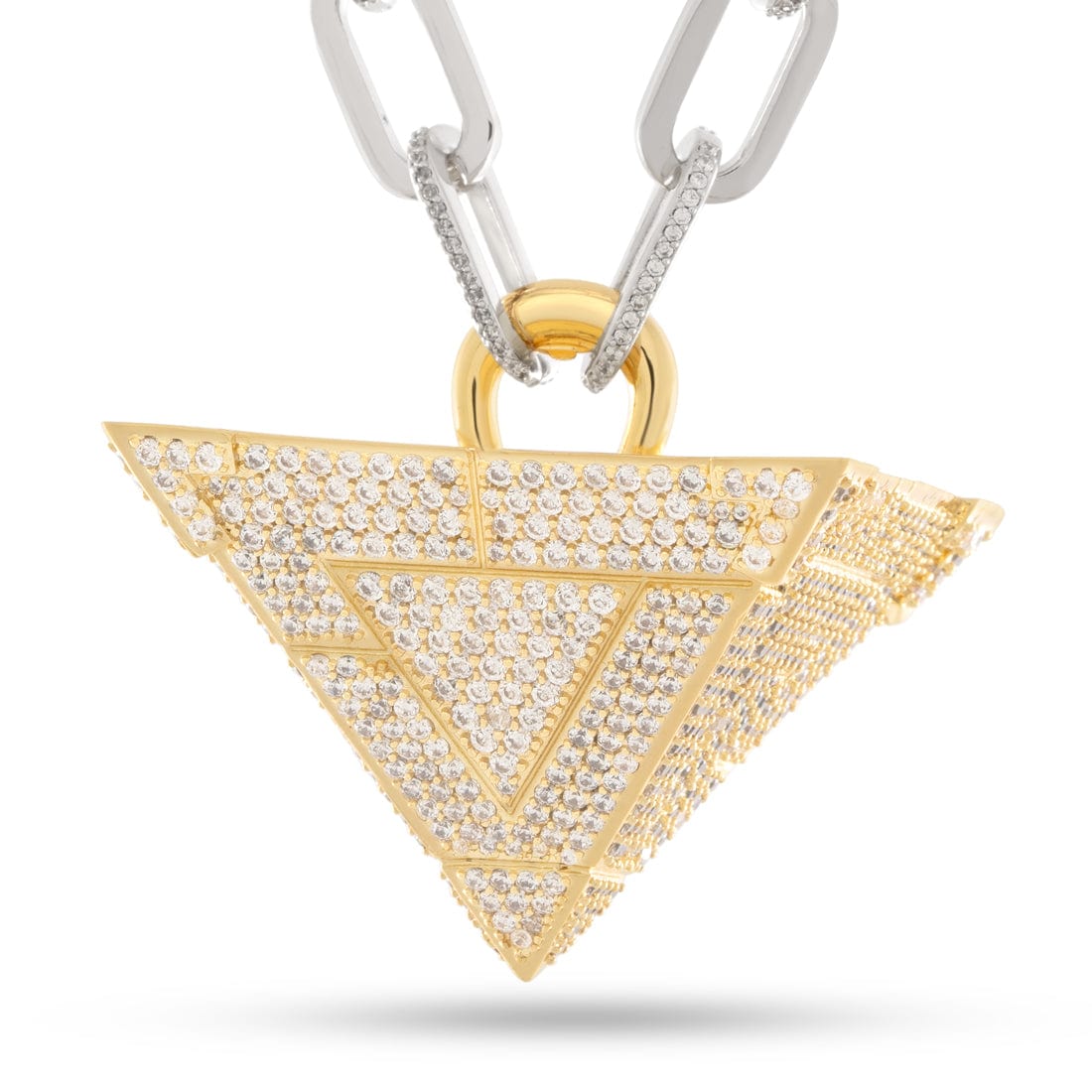 Yu-Gi-Oh! x Kingices - LE Iced Millennium Puzzle Necklace  in  by Kingices