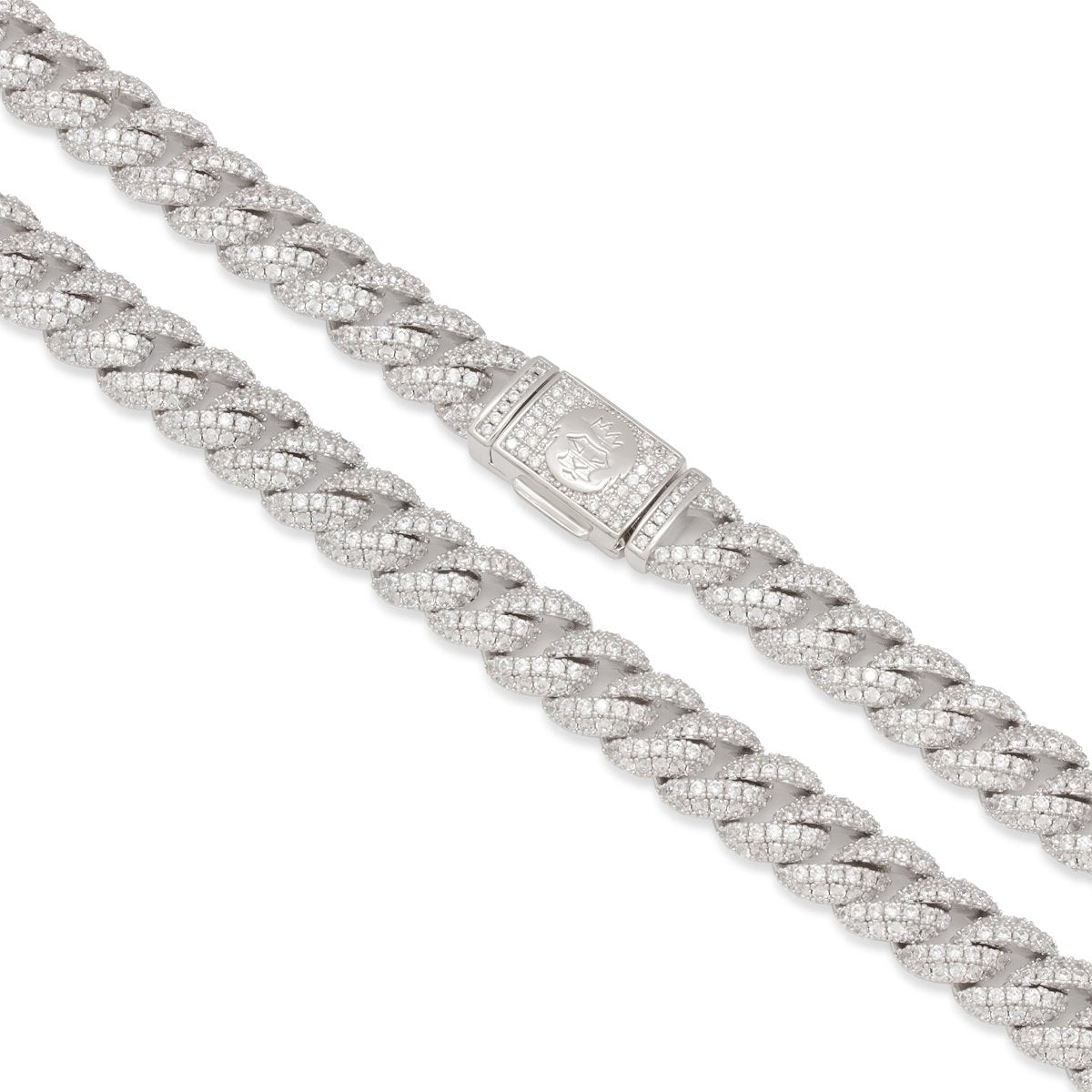 10mm Iced Miami Cuban Link Chain  in  by Kingices