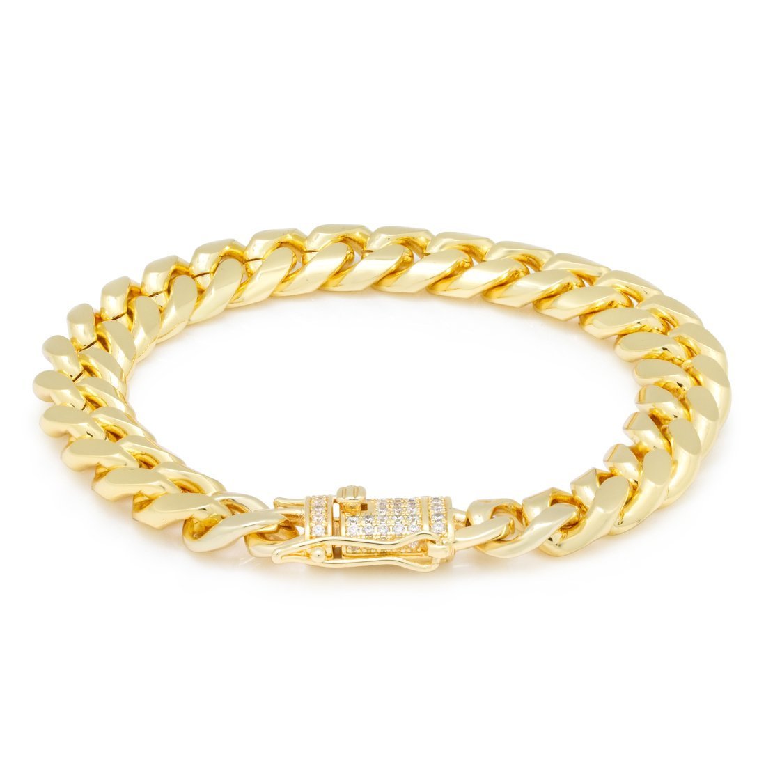 10mm Miami Cuban Link Bracelet  in  by Kingices