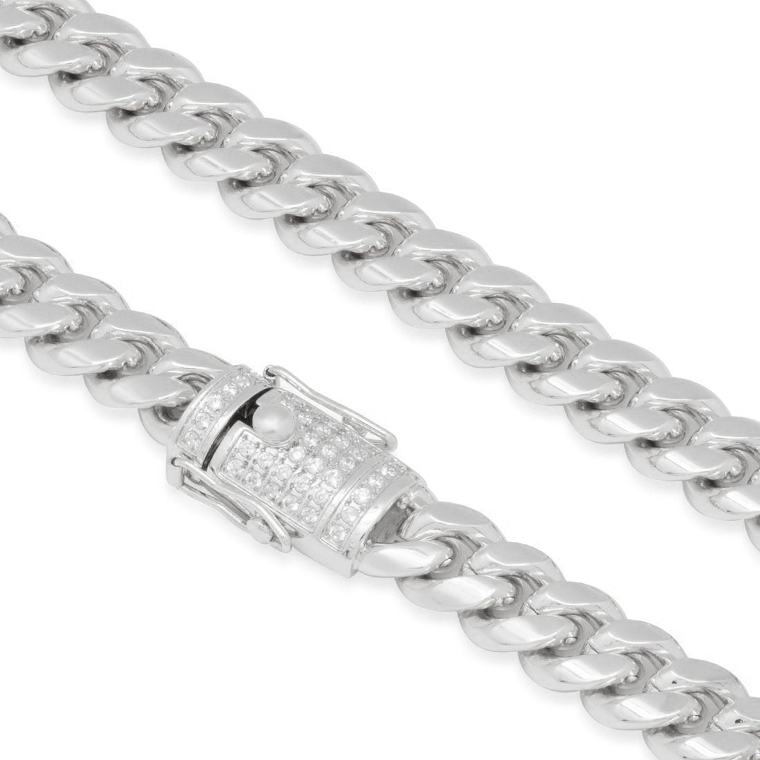 10mm Miami Cuban Link Chain  in  by Kingices