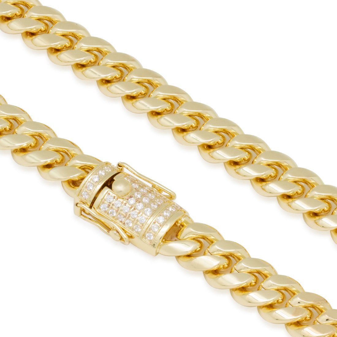 10mm Miami Cuban Link Chain  in  by Kingices