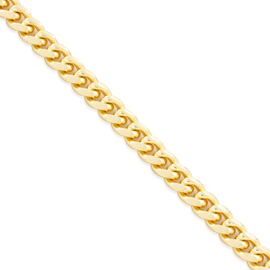 10mm Miami Cuban Link Choker Chain  in  by Kingices