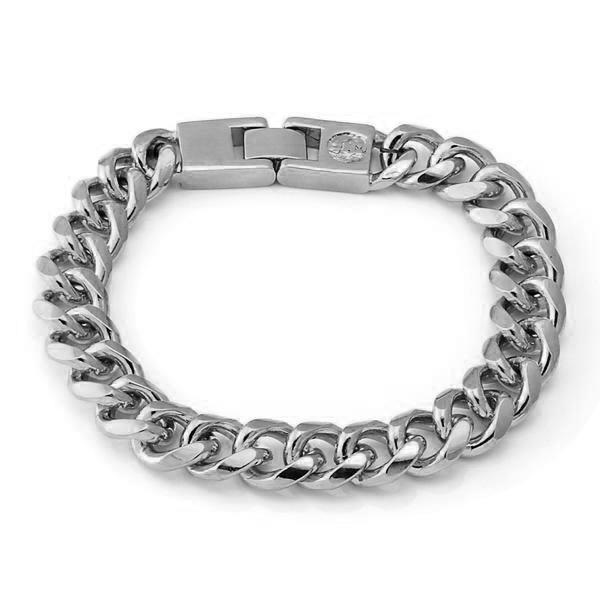 12mm Miami Cuban Link Bracelet  in  Gold Plated / White Gold / 8" by Kingices