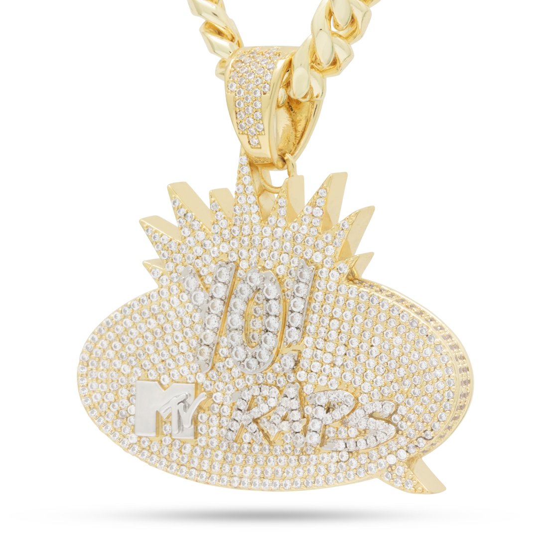 MTV x Kingices - Yo! MTV Raps Necklace  in  14K Gold / 2" by Kingices