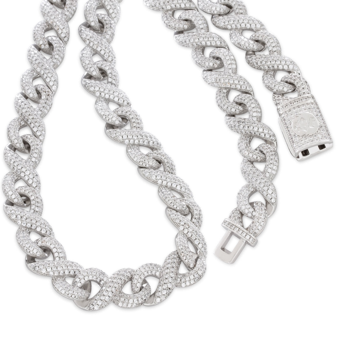 15mm Infinity Link Chain  in  by Kingices