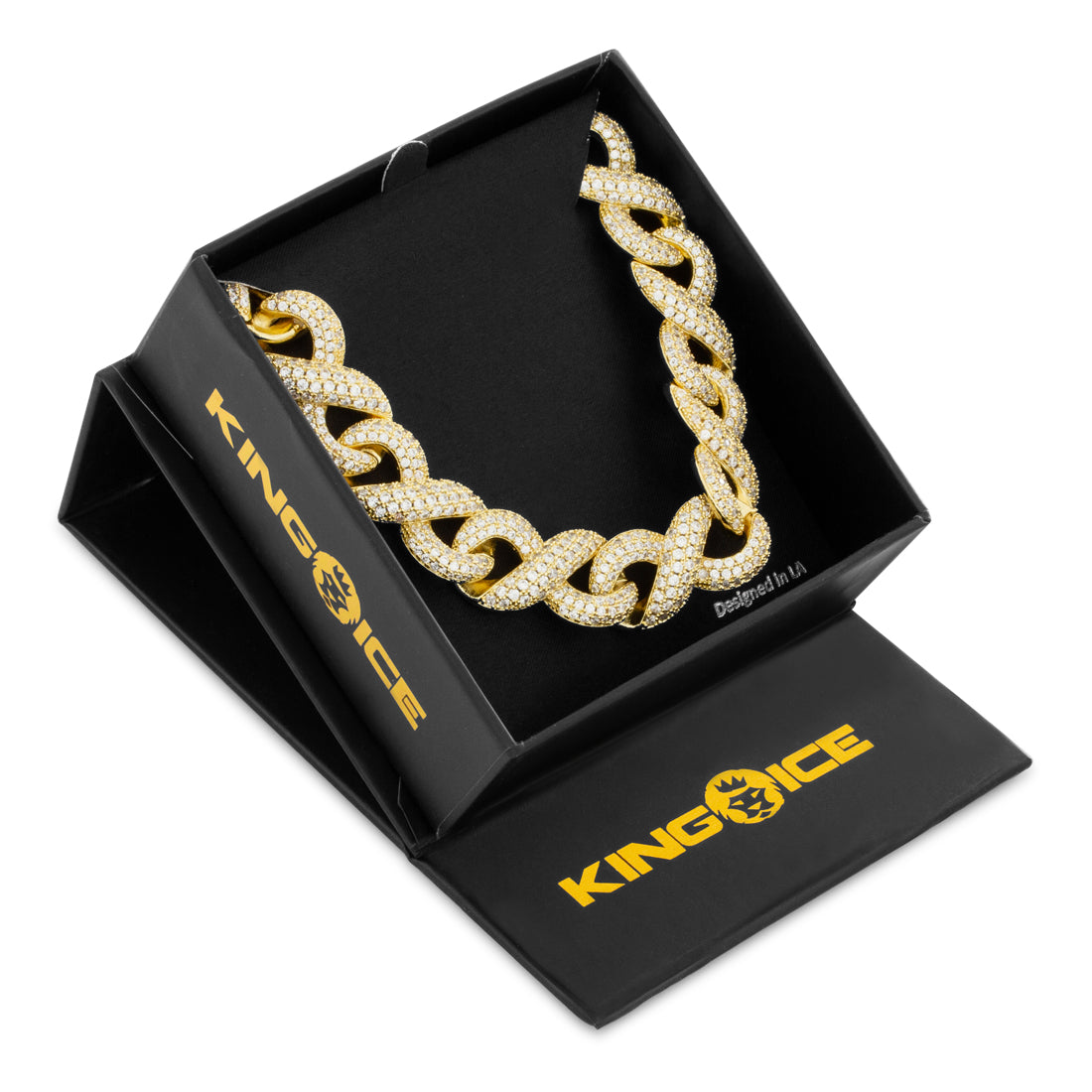 15mm Infinity Link Chain  in  by Kingices