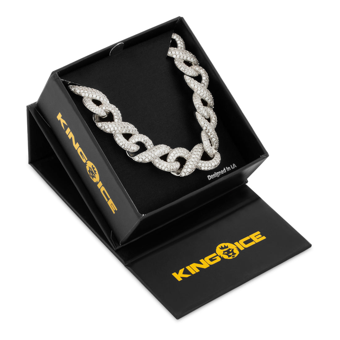 15mm Infinity Link Chain  in  by Kingices