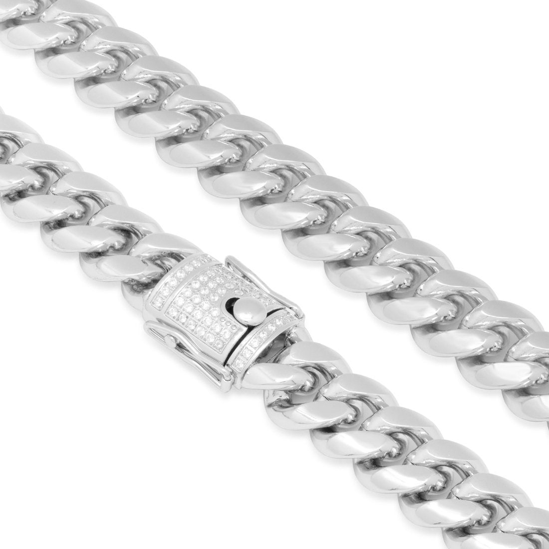 16mm Miami Cuban Link Chain  in  by Kingices