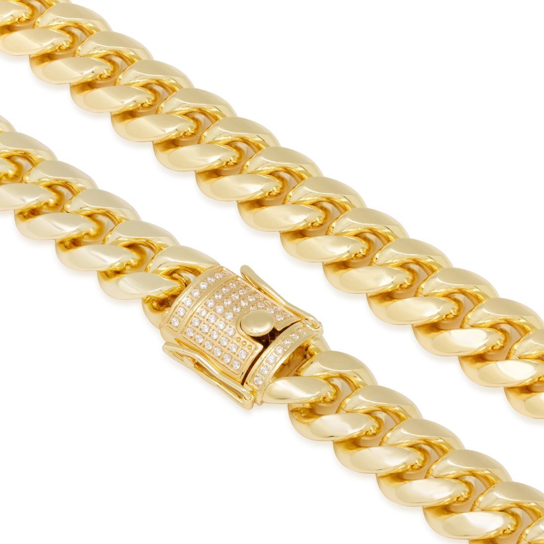 16mm Miami Cuban Link Chain  in  by Kingices