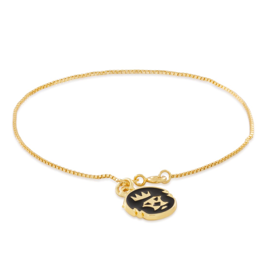 1mm Box Bracelet  in  by Kingices