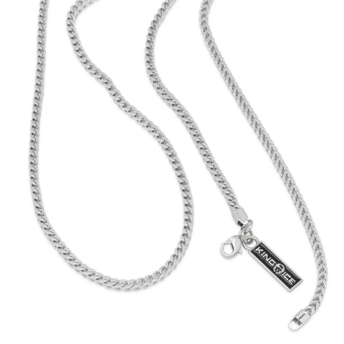 3mm Franco Chain Choker Set  in  by Kingices
