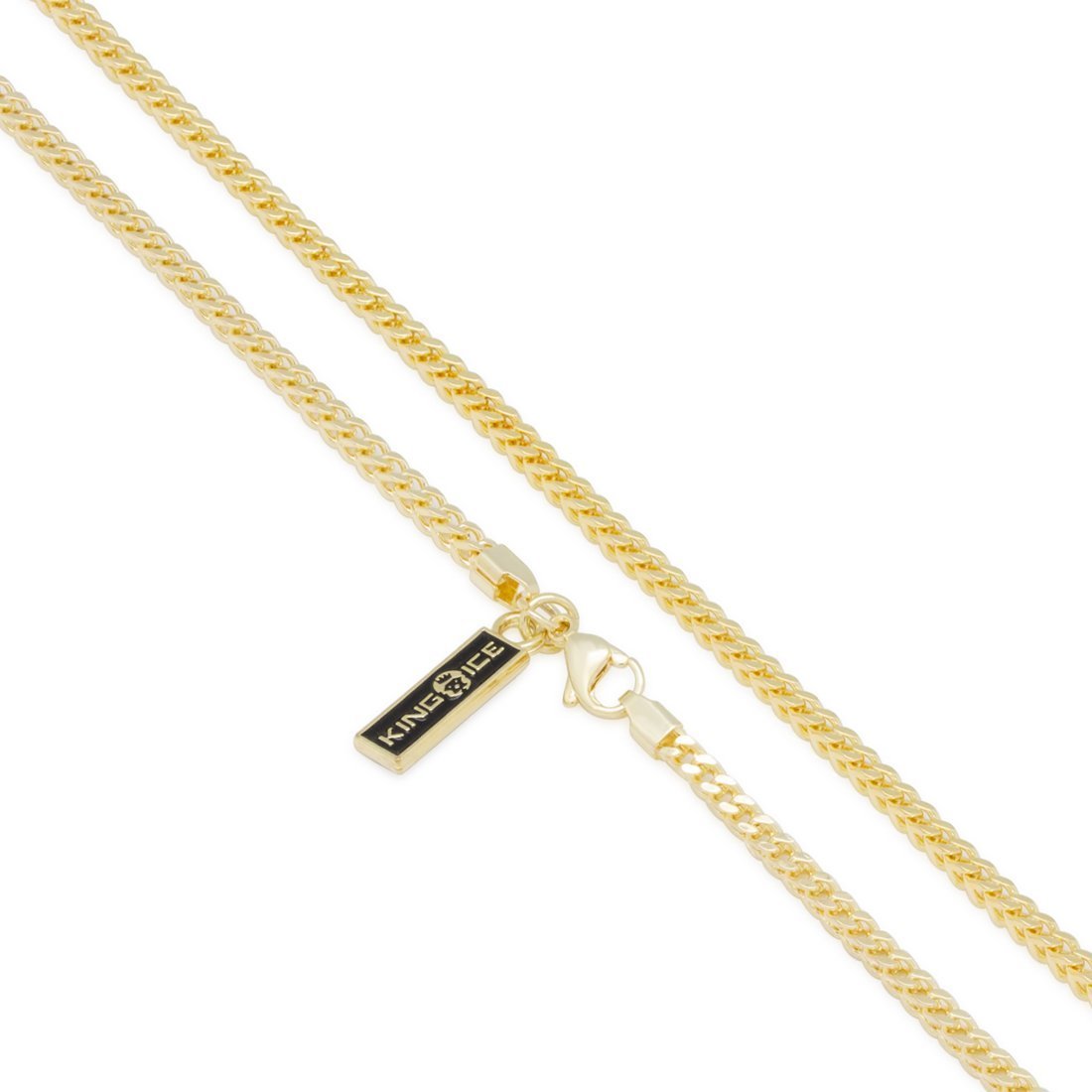 3mm Franco Chain Choker Set  in  by Kingices