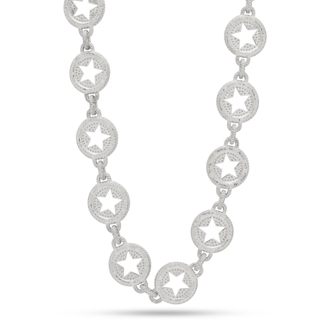 20mm Circled Star Chain  in  by Kingices
