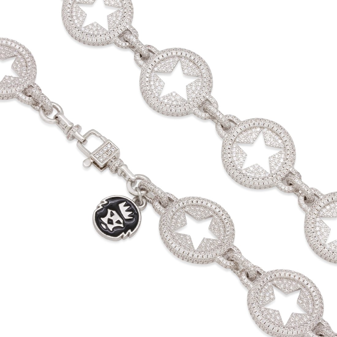 20mm Circled Star Chain  in  by Kingices