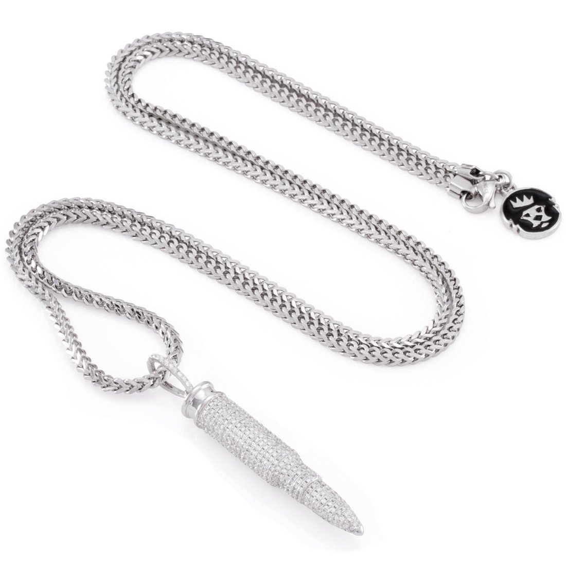.223 Caliber Bullet Necklace  in  by Kingices
